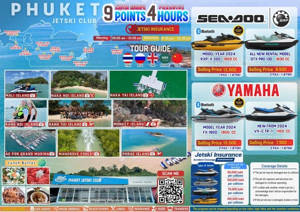 4h Jetski adventure